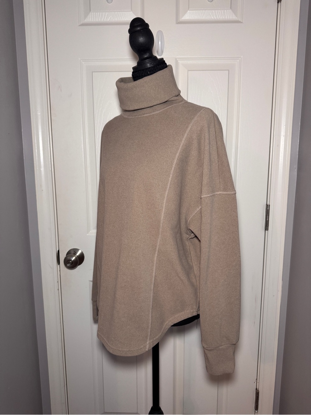 Varley Rainer Roll Neck Jumper - Brushed Rib - Picture 3 of 15